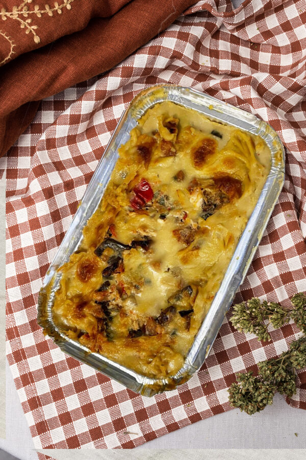 lasagna verduras